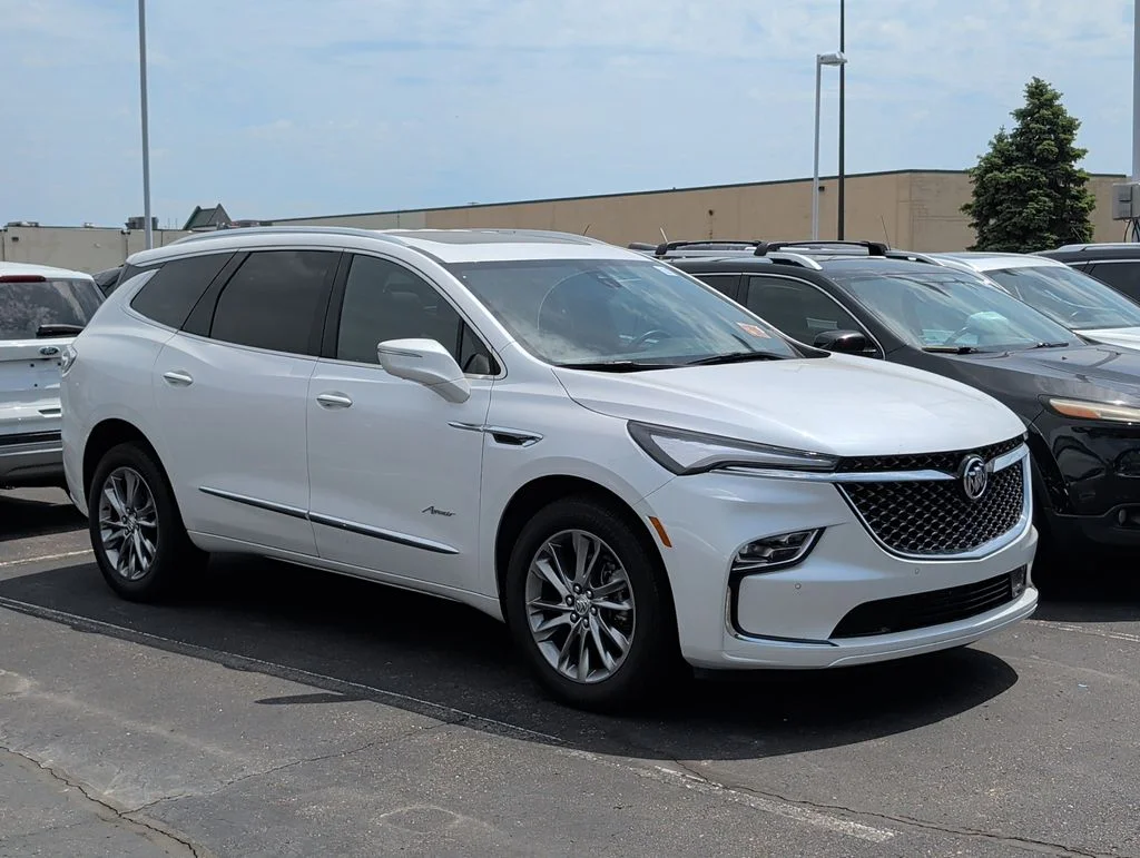 Used 2023 Buick Enclave Avenir with VIN 5GAEVCKW4PJ204168 for sale in Minneapolis, Minnesota