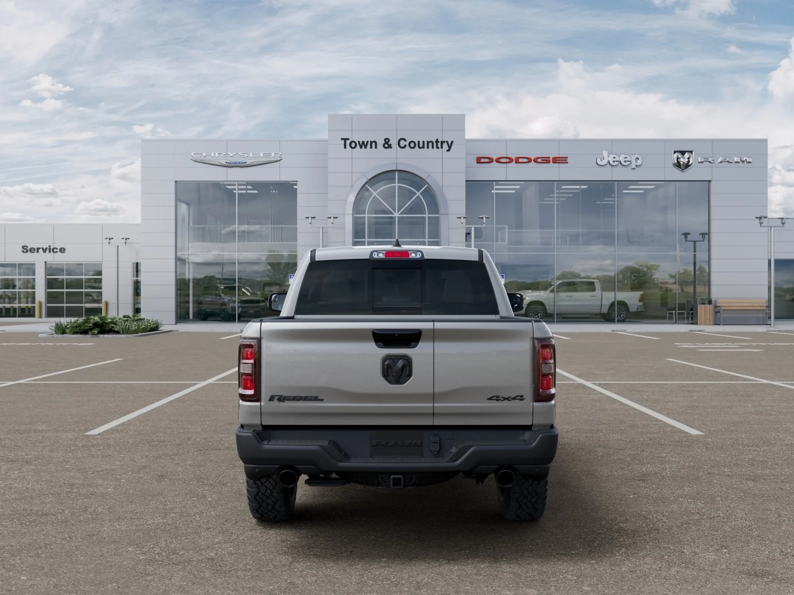 New 2026 Silver Zynith Exterior Paint RAM Rebel image 33