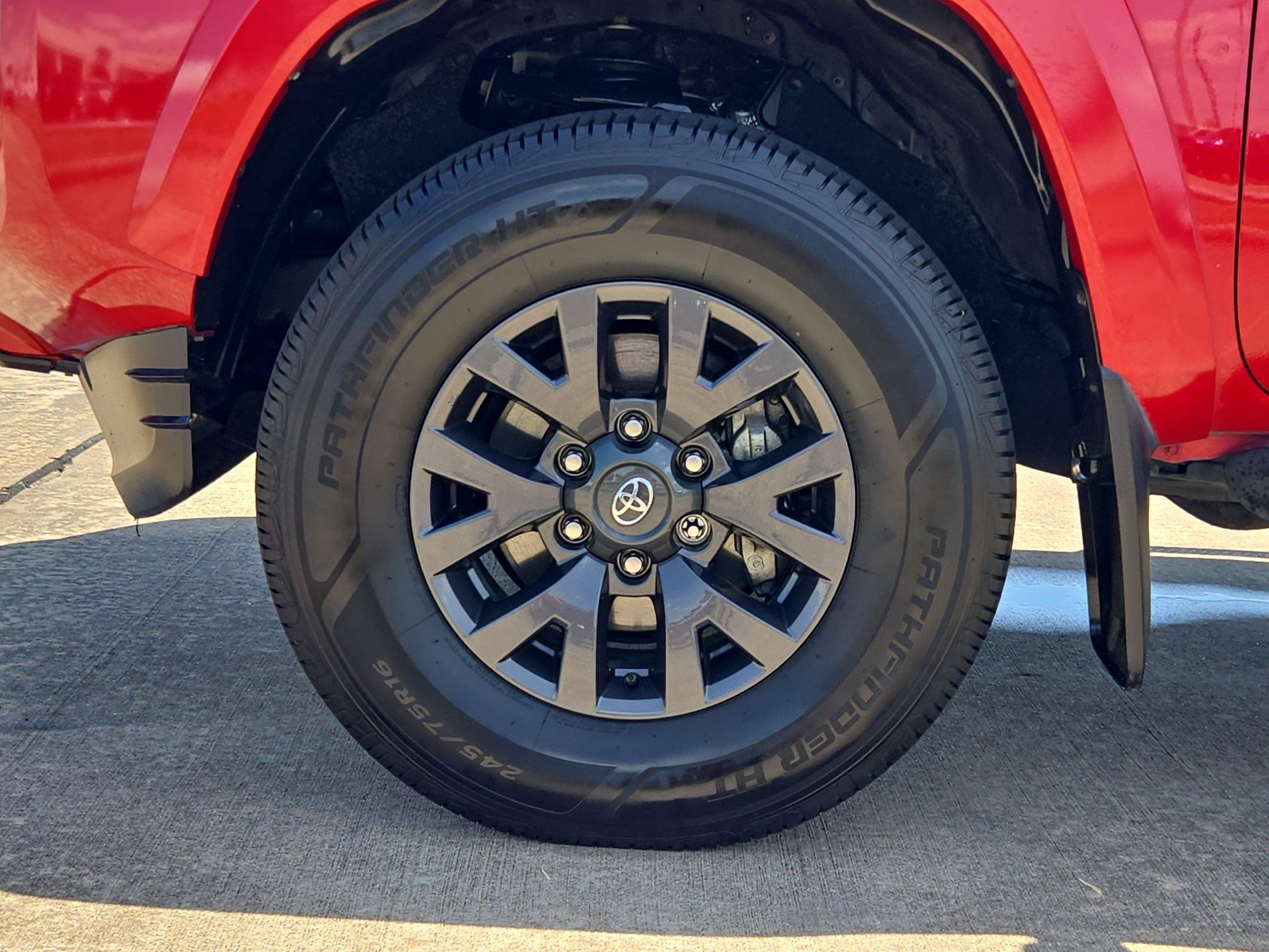 Used 2021 Barcelona Red Metallic Toyota SR5 image 10