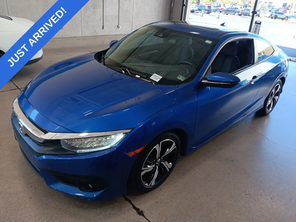 Certified Used 2017 Aegean Blue Metallic Honda Touring image 1