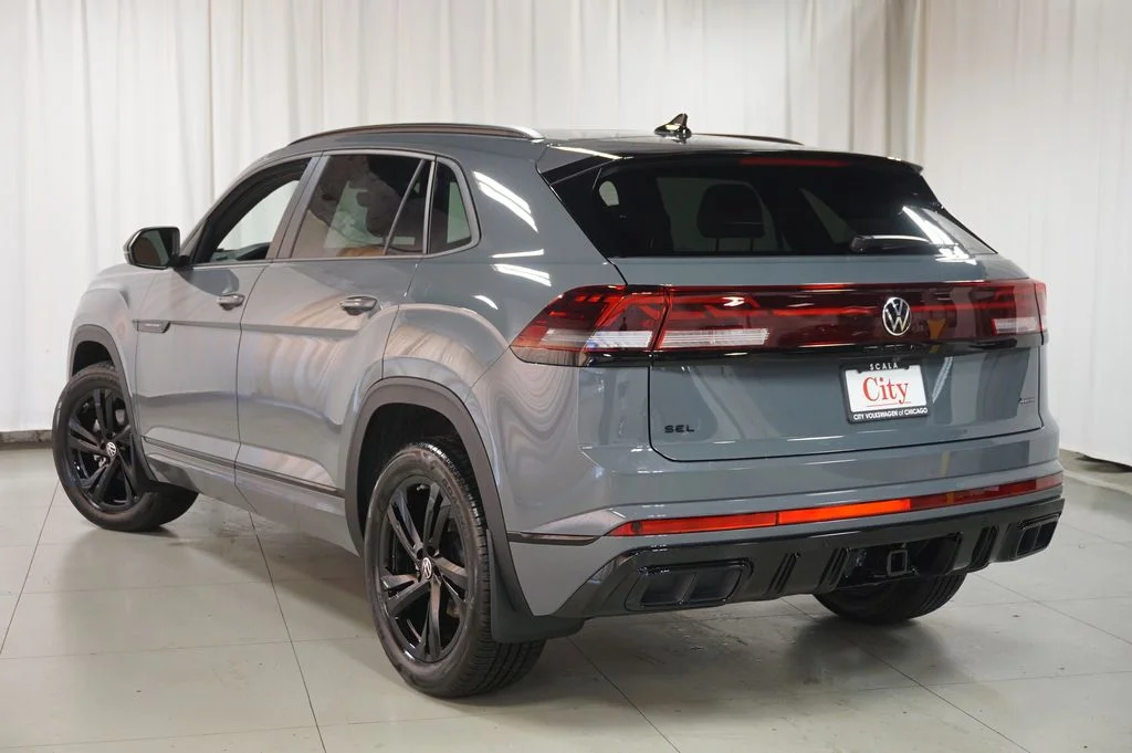 New 2026 Pure Gray Volkswagen 2.0T SEL R-Line Black image 7