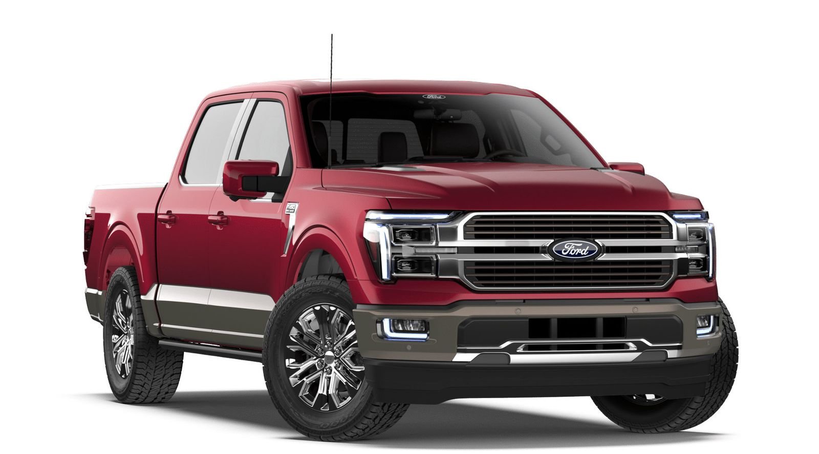 New 2026 Red Ford King Ranch image 2