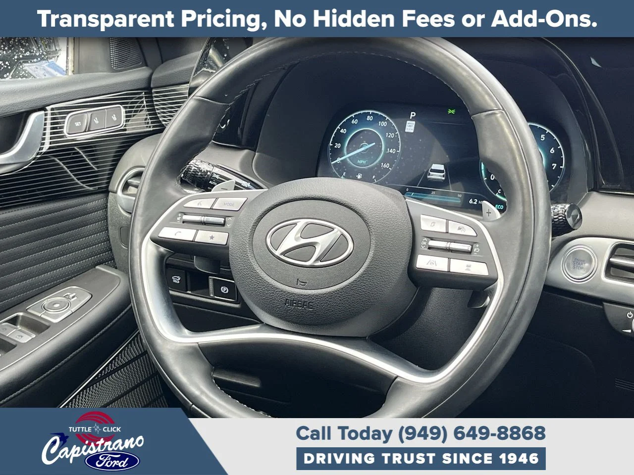 Used 2024 Abyss Black Pearl Hyundai Calligraphy Night Edition image 24