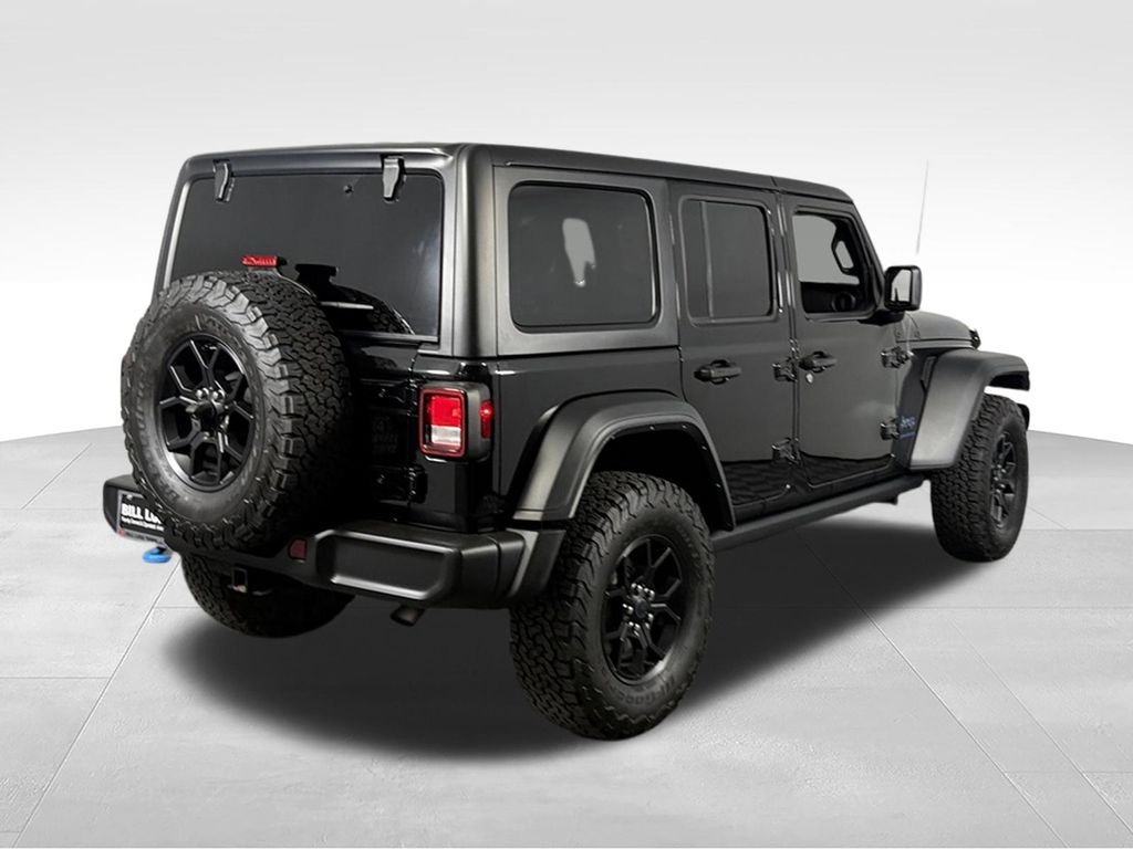 Used 2023 Black Clearcoat Jeep Willys 4xe image 8
