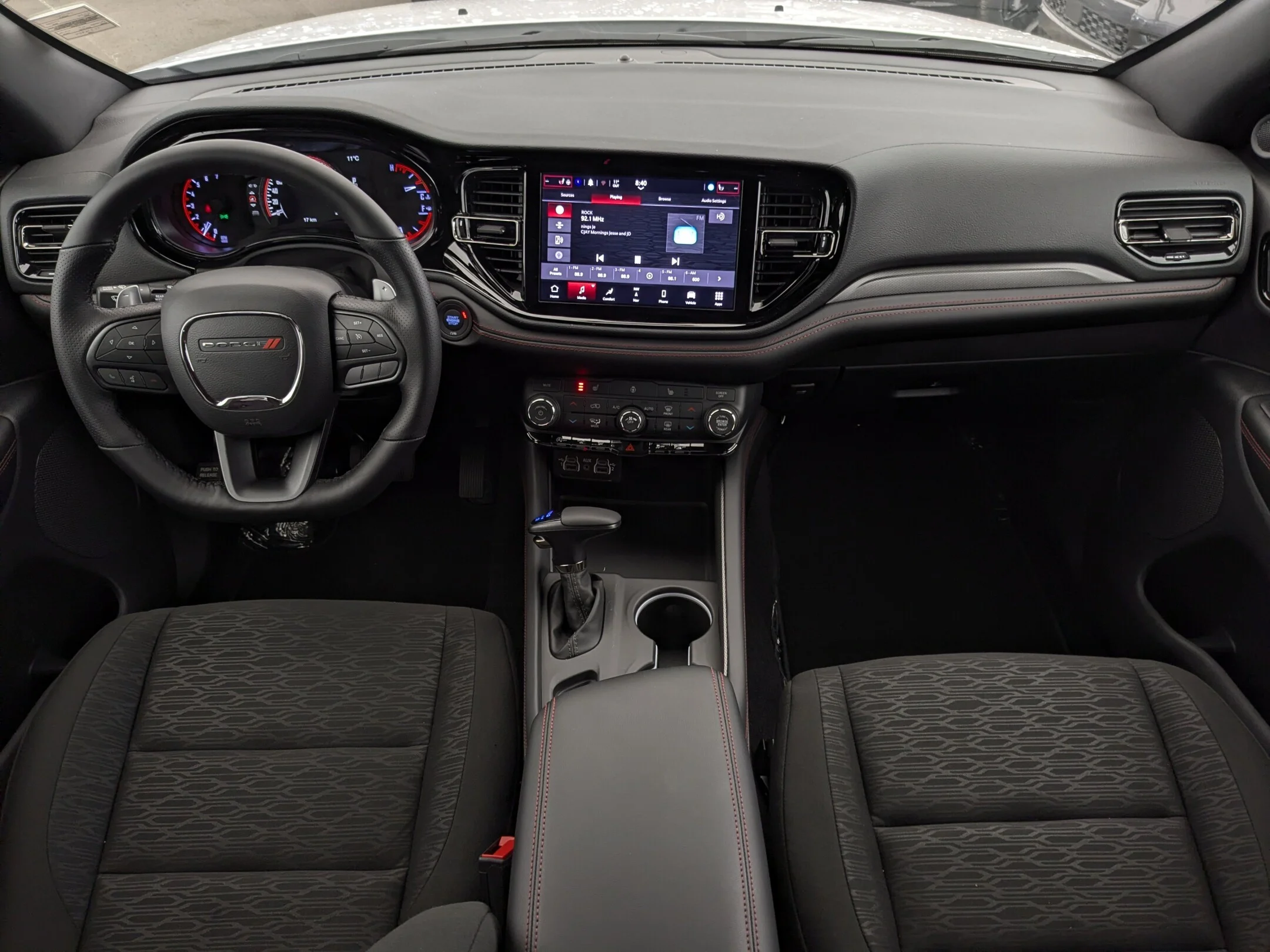 New 2026 White Dodge SXT - - 18 Alum Wheels - Michelin All-Season Tires - Remote Start - Heated Steering Wheel & More! image 26