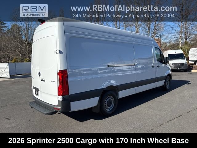 New 2026 Arctic White Mercedes-Benz 170 Wheel Base image 3