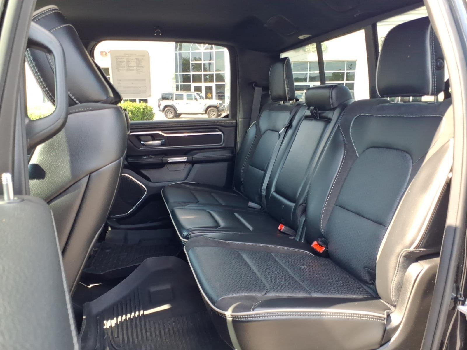 Certified Used 2024 Diamond Black Crystal Pearlcoat Ram Laramie image 19