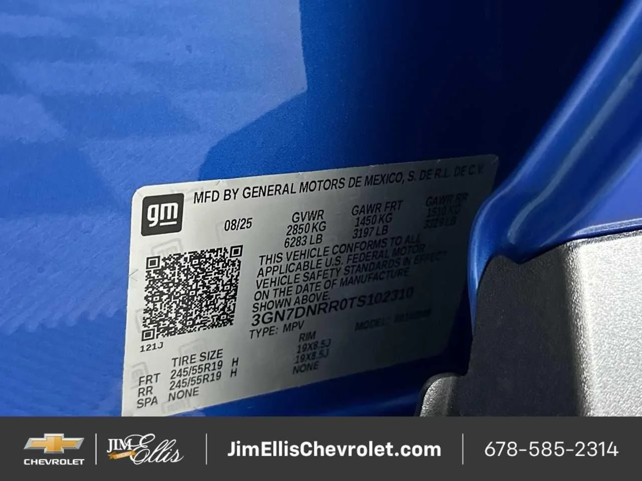 New 2026 Riptide Blue Metallic Chevrolet LT image 64