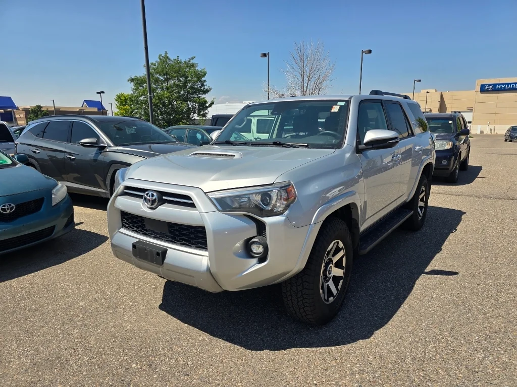 Used 2023 Classic Silver Metallic Toyota TRD Off Road Premium image 12