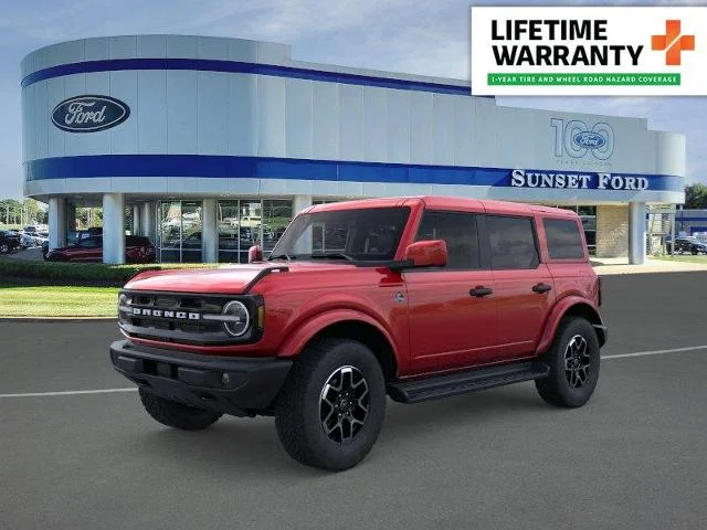 New 2026 Ruby Red Metallic Tinted Clearcoat Ford Outer Banks® image 1