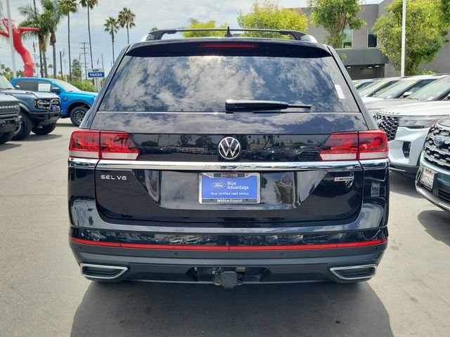 Certified Used 2021 Deep Black Pearl Effect Volkswagen SEL Premium image 28