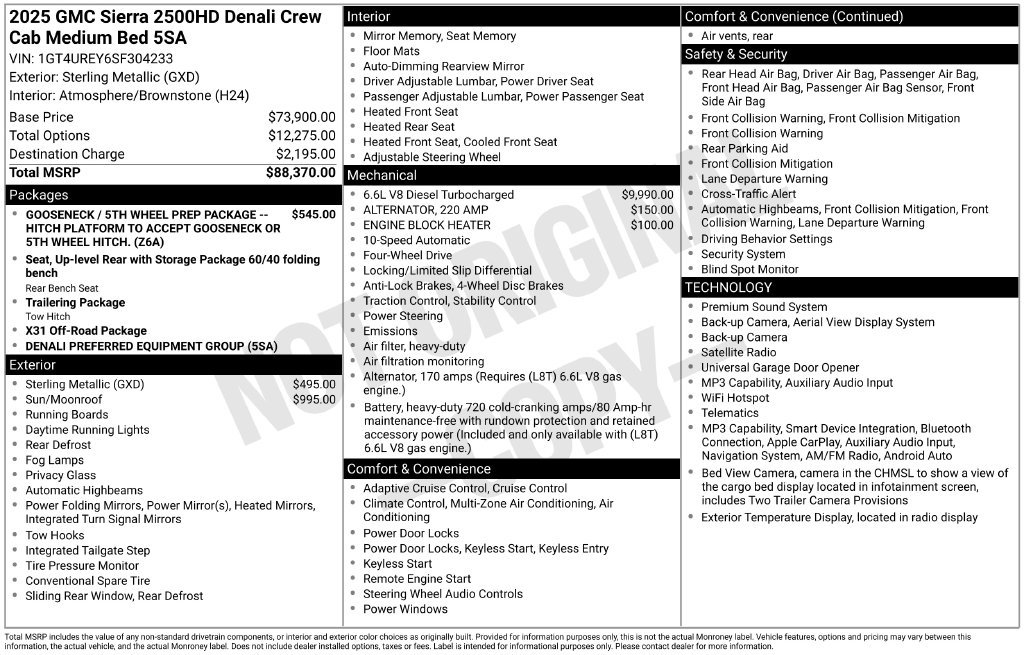 Used 2025 Silver GMC Denali image 7