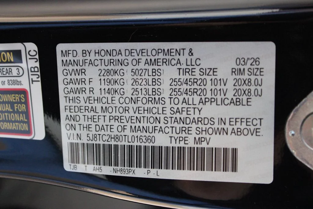 New 2026 Majestic Black Pearl Acura A-Spec Advance Package image 30
