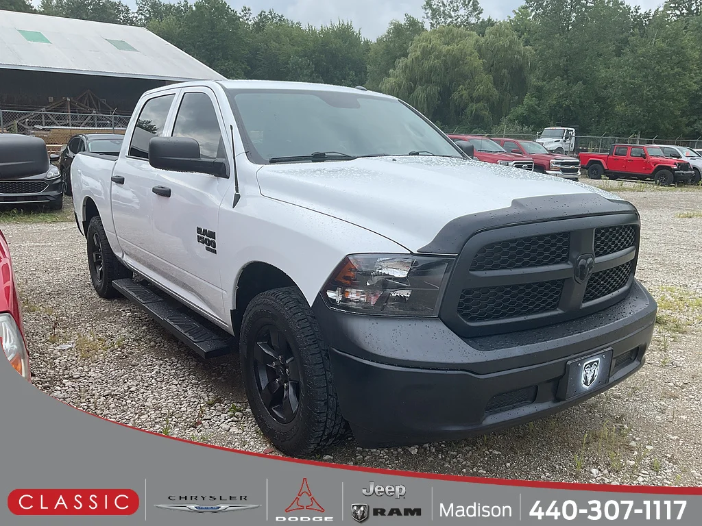 Used 2022 Bright White Clear Coat Ram Tradesman image 1