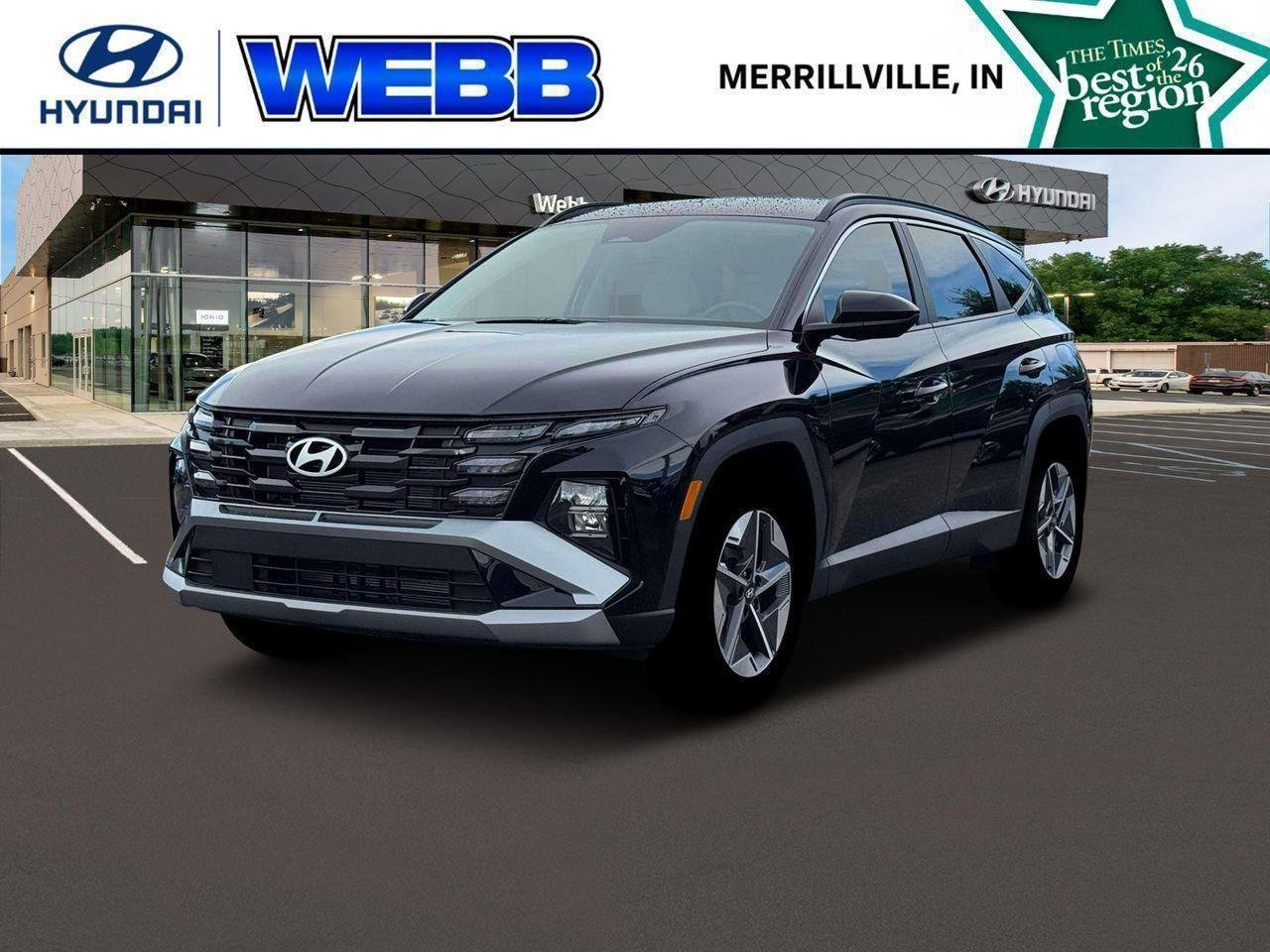 New 2026 Black Hyundai SEL image 1