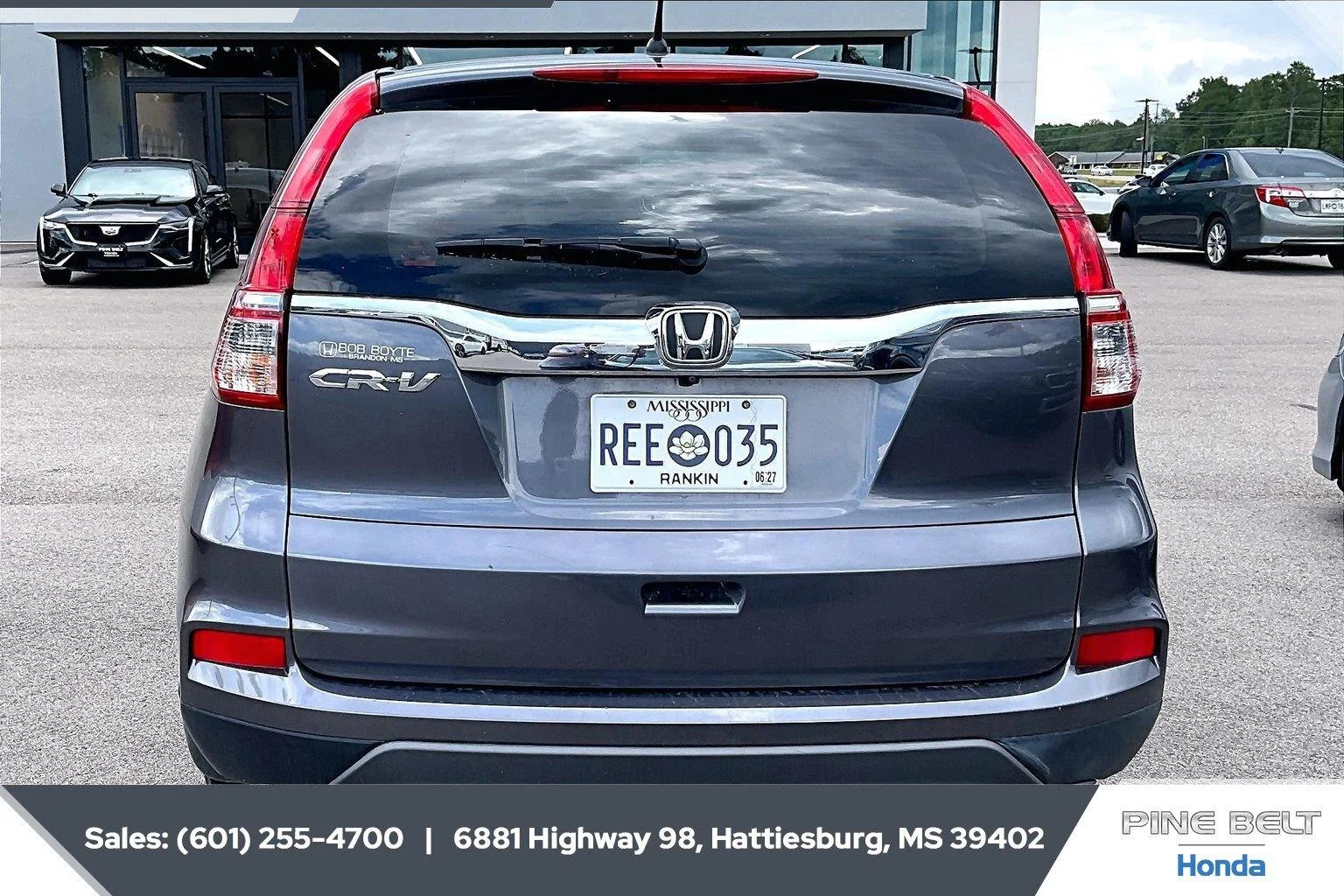 Used 2016 Modern Steel Metallic Honda LX image 4