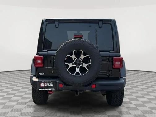 Used 2019 Black Jeep Unlimited Rubicon image 4