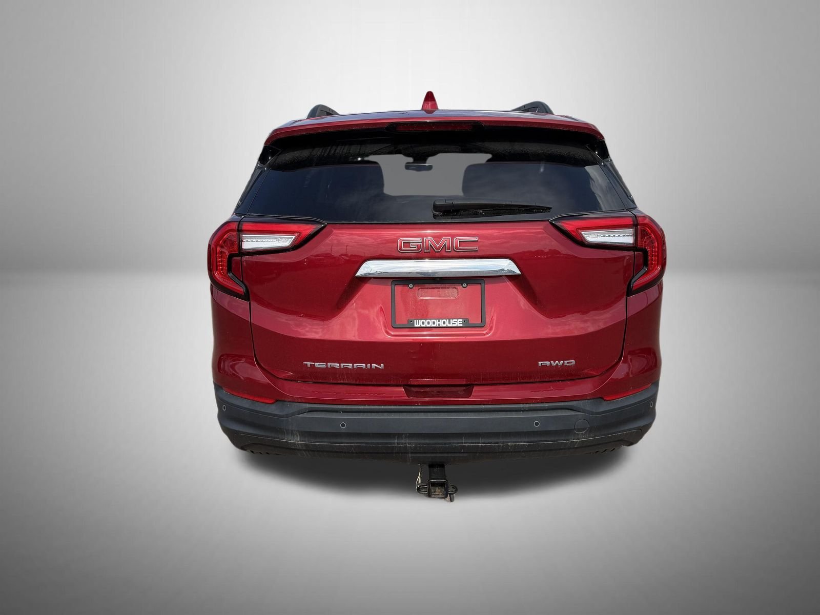 Used 2022 Red GMC SLE image 1