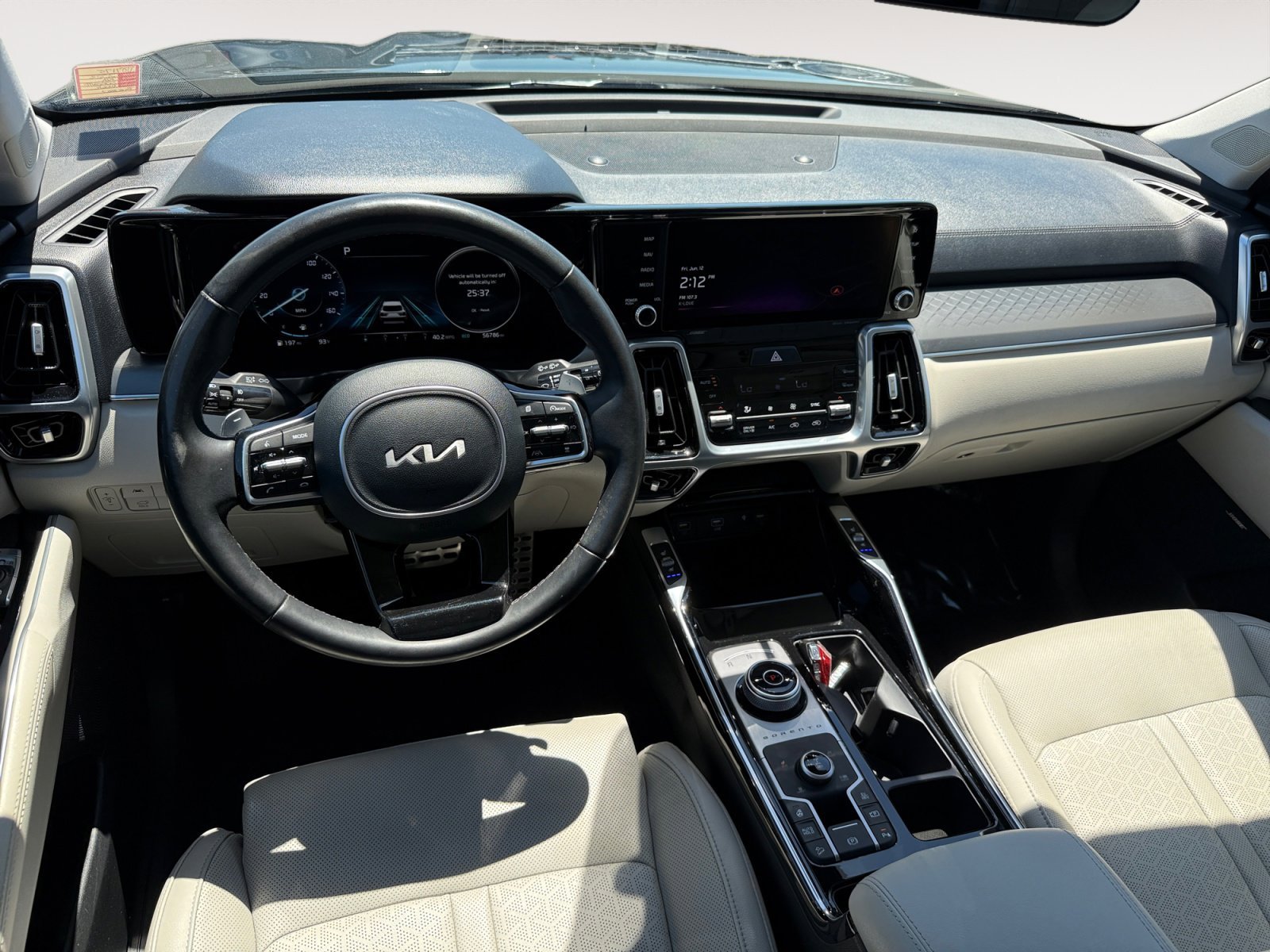 Used 2023 Aurora Black Kia SX Prestige image 15