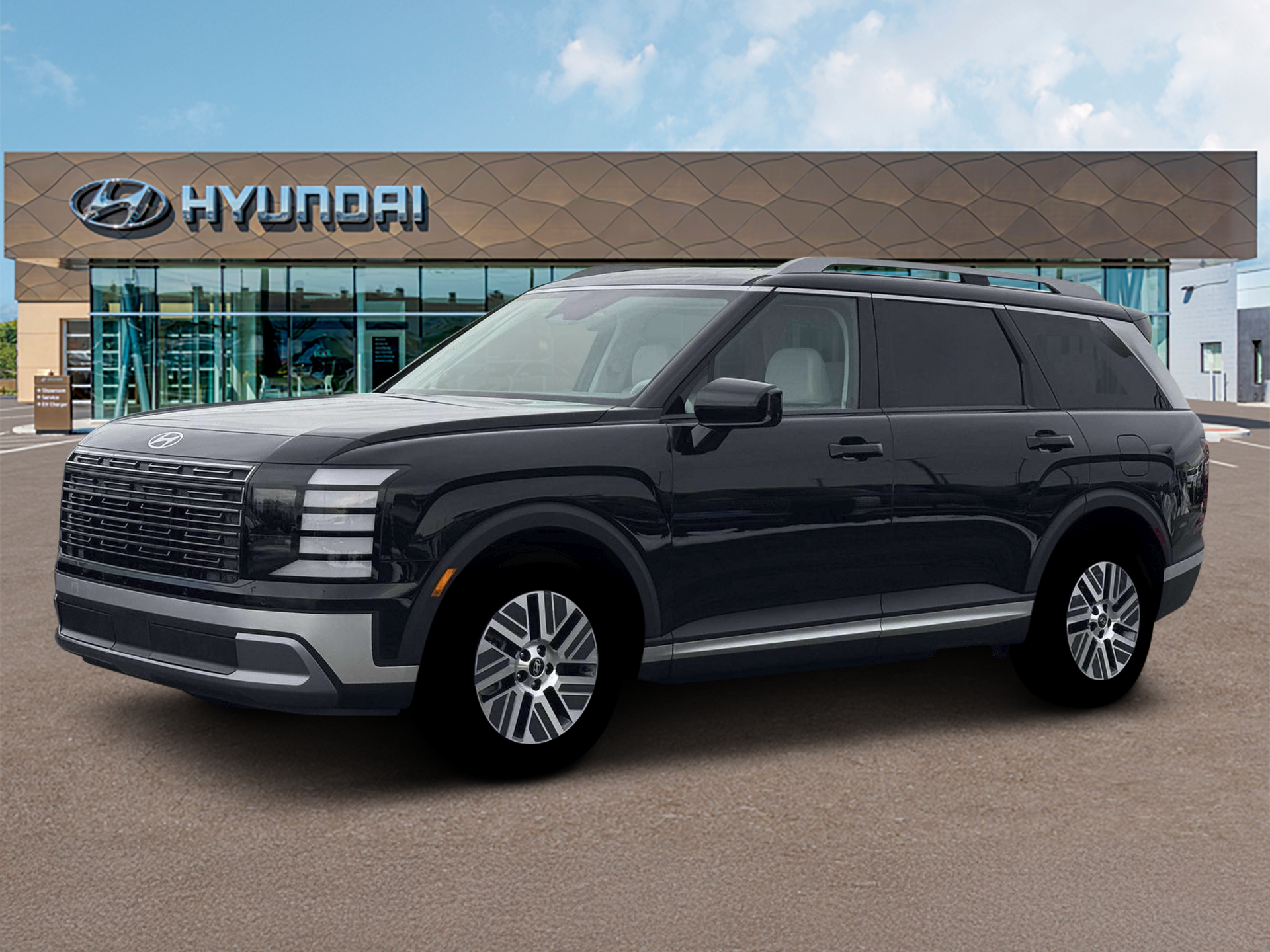 New 2026 Black Hyundai SEL 8P image 2