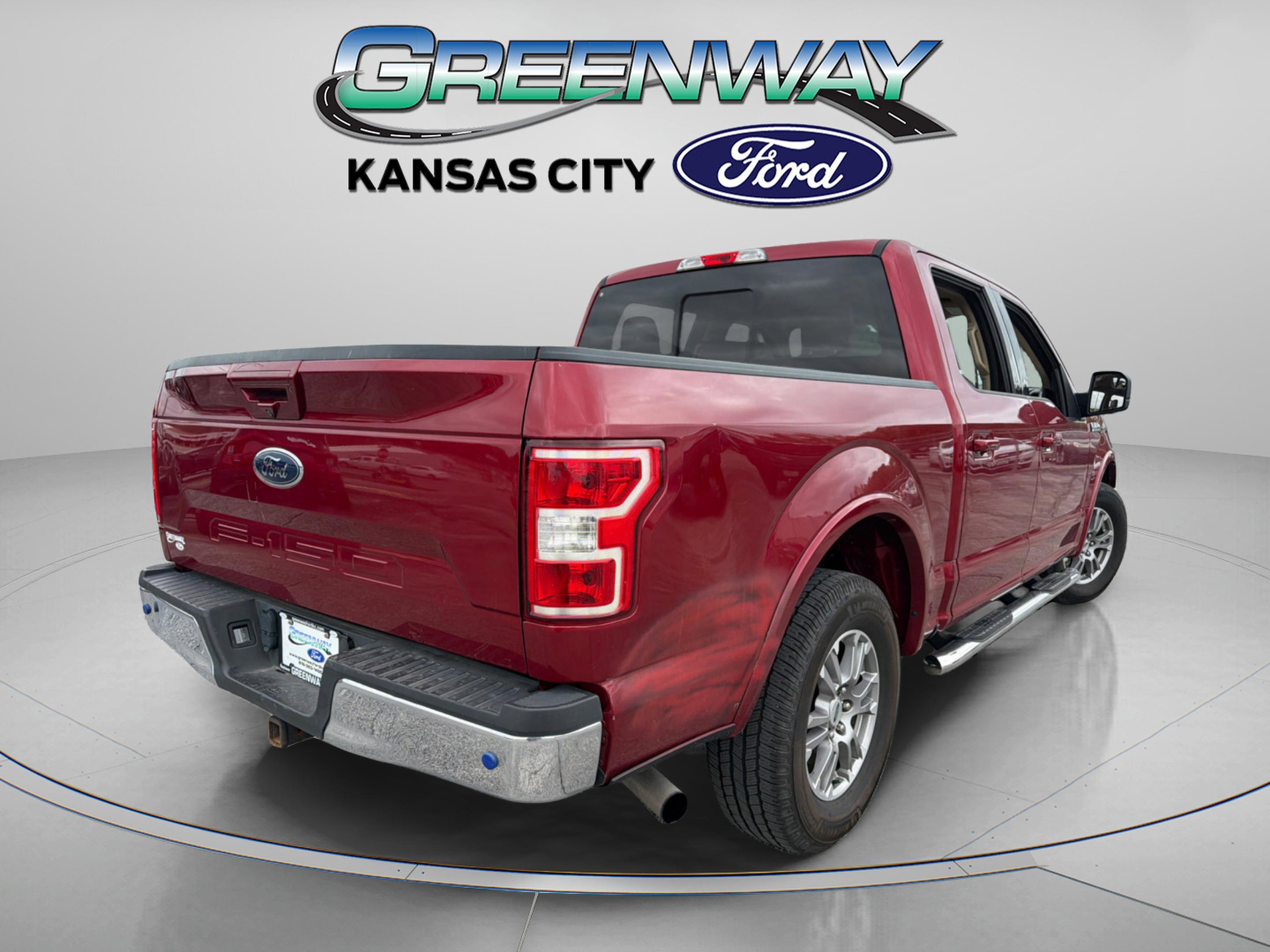 Used 2018 Ruby Red Metallic Ford LARIAT image 8