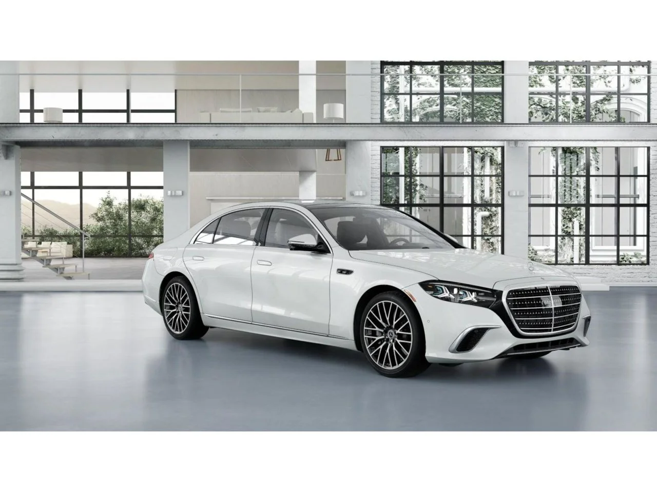 New 2027 MANUFAKTUR Moonlight White Metallic Mercedes-Benz S 500 image 11