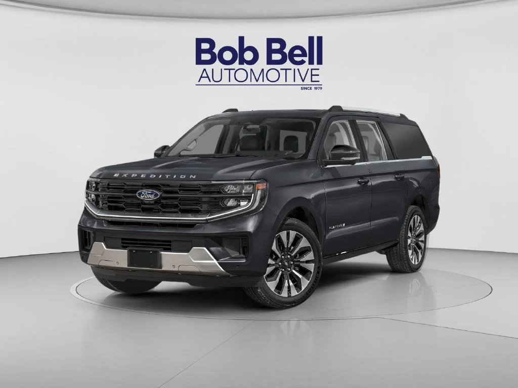 Used 2025 Black Metallic Ford Platinum image 1