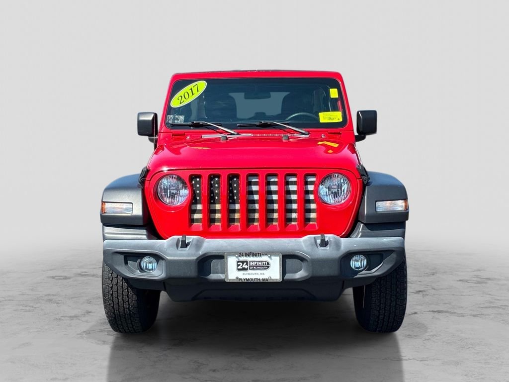 Used 2019 Red Jeep Unlimited Sport image 2