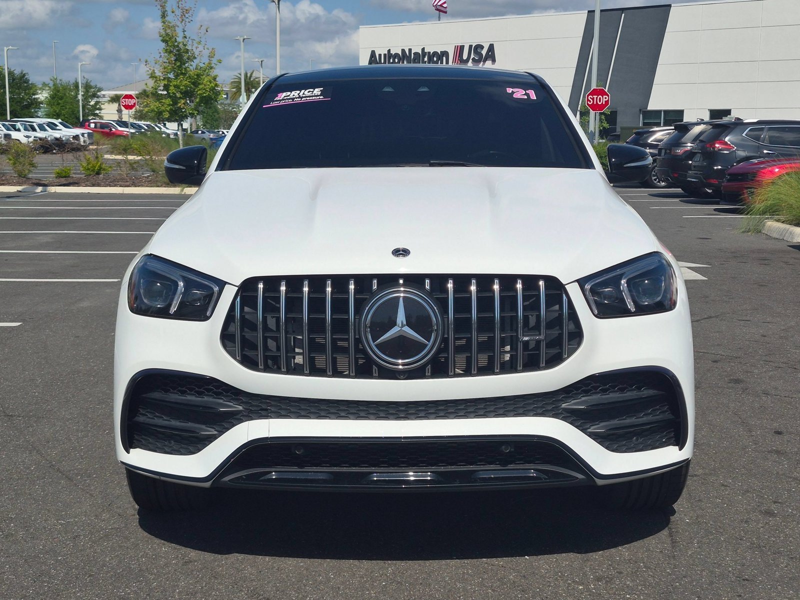 Used 2021 Polar White Mercedes-Benz AMG® GLE 53 image 2