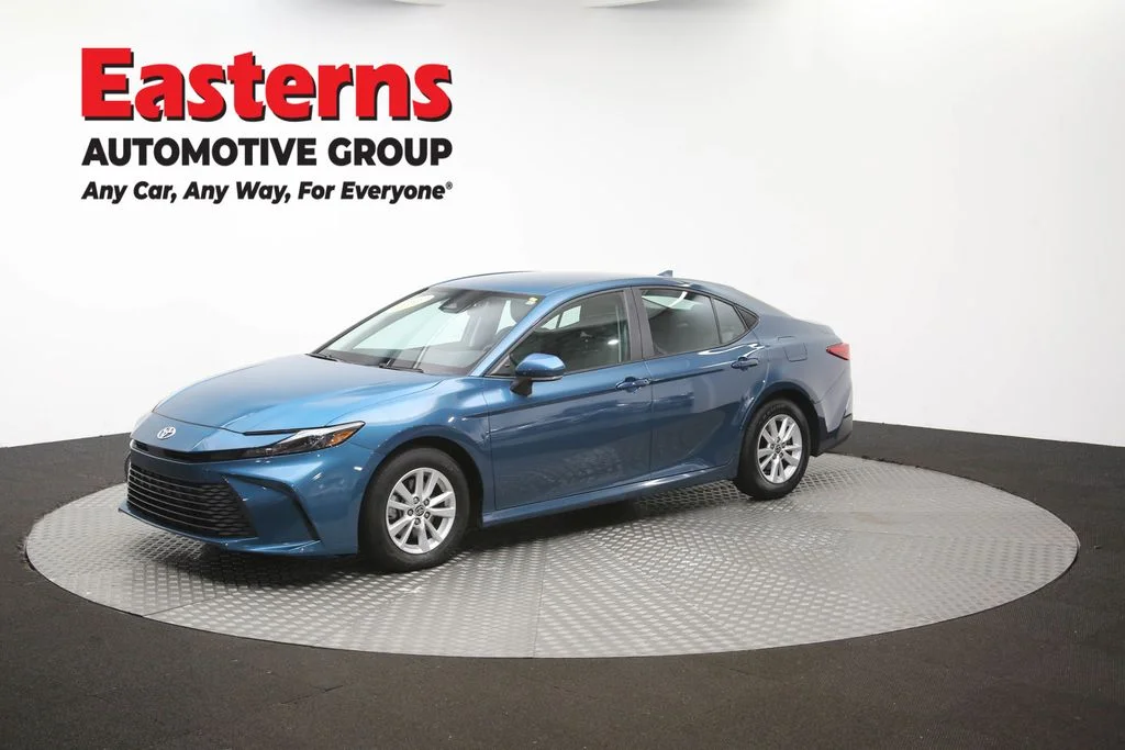 Used 2025 Blue Toyota LE image 55