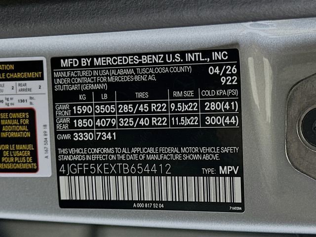 New 2026 Cirrus Silver Metallic Mercedes-Benz GLS 450 image 66