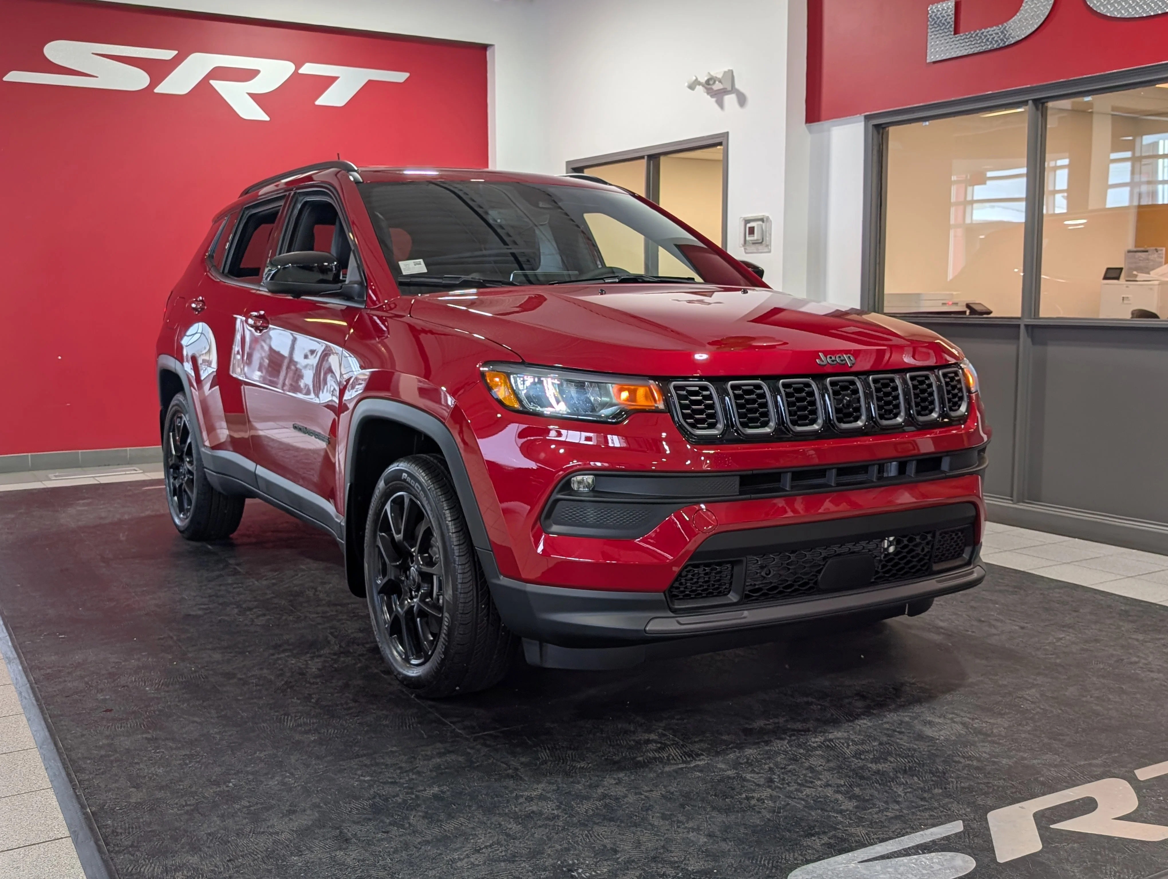 New 2025 Red Hot Pearl Jeep Altitude image 8