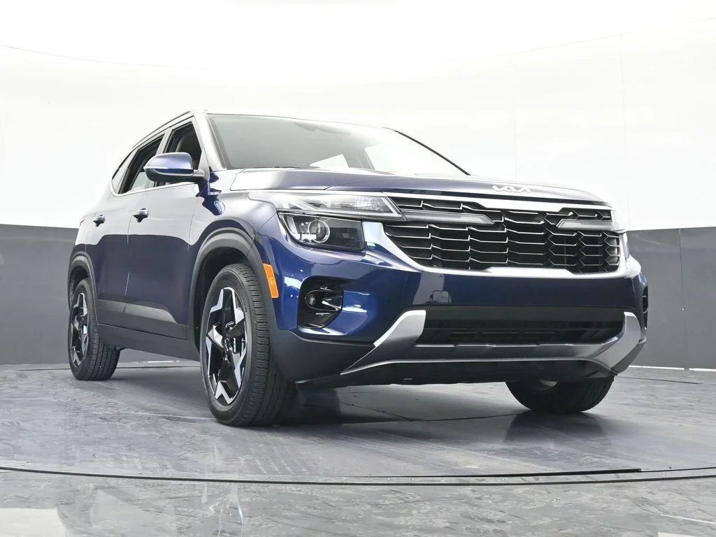 Used 2024 Dark Ocean Blue Kia EX image 61