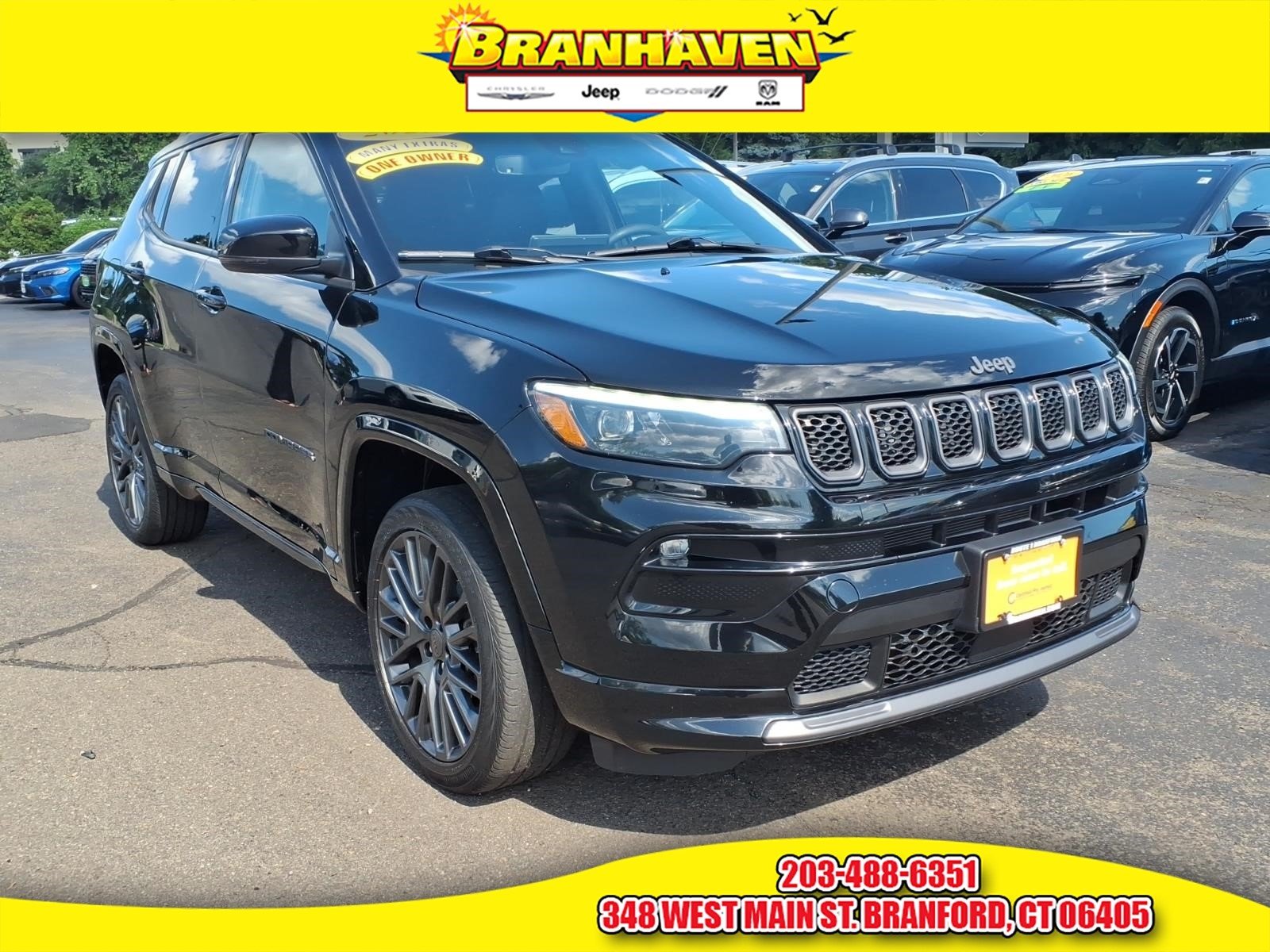 Certified Used 2023 Black Jeep Limited image 1