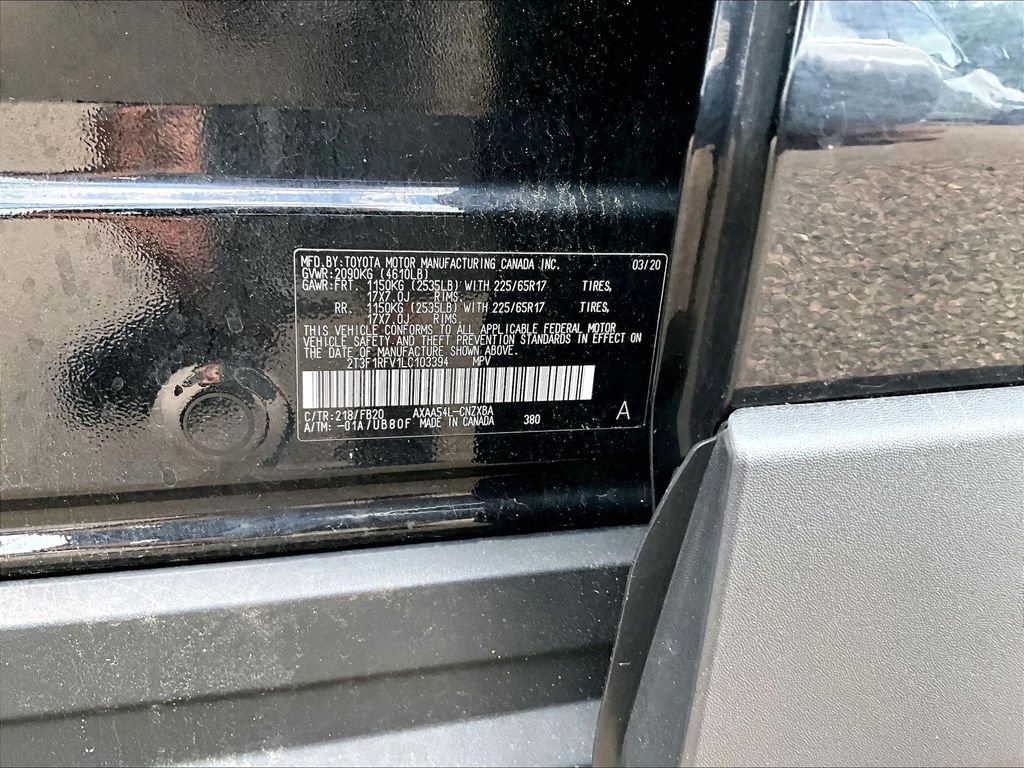 Used 2020 Black Toyota LE image 9