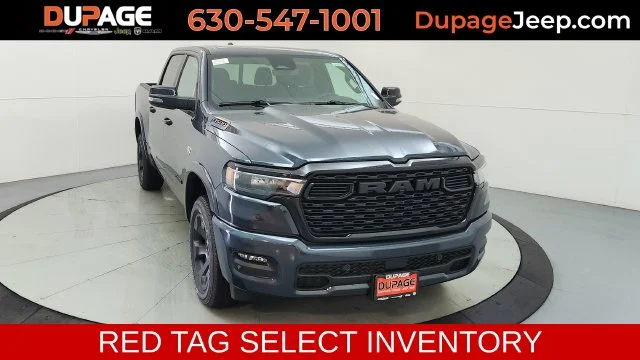 New 2026 Forged Blue Metallic Exterior Paint RAM Big Horn/Lone Star image 1