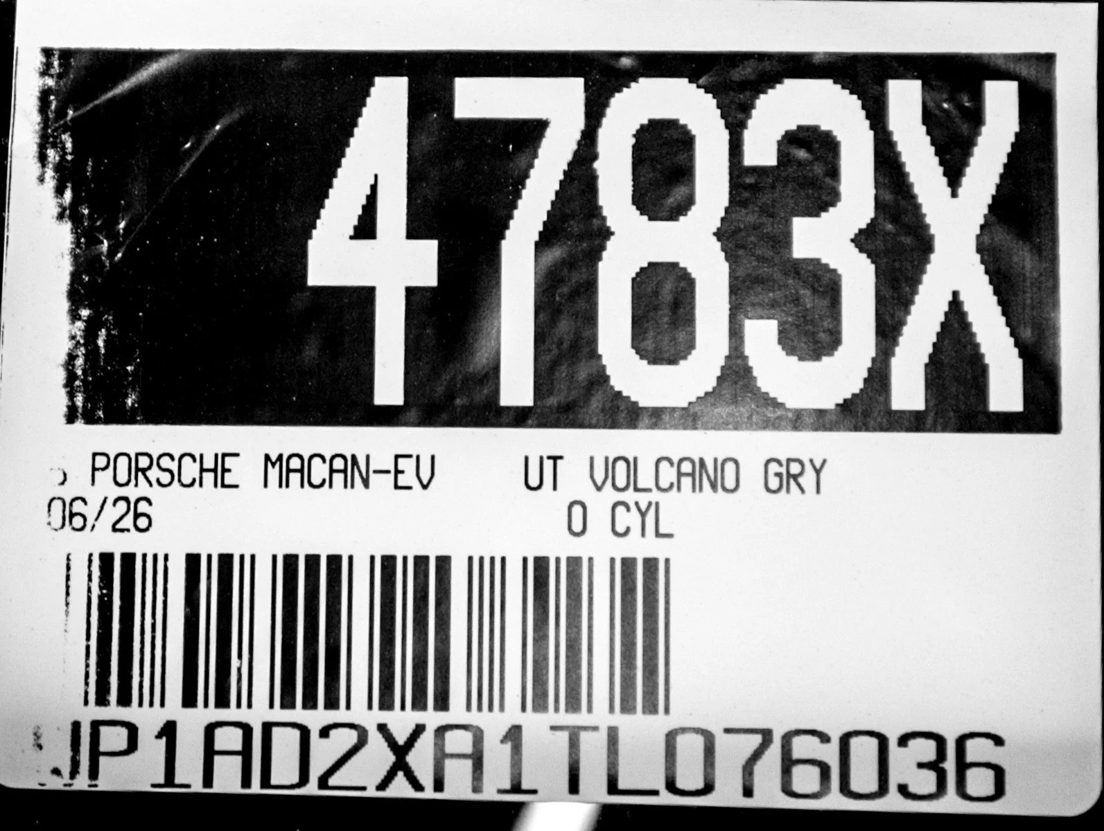 New 2026 Volcano Grey Metallic Porsche Electric image 33