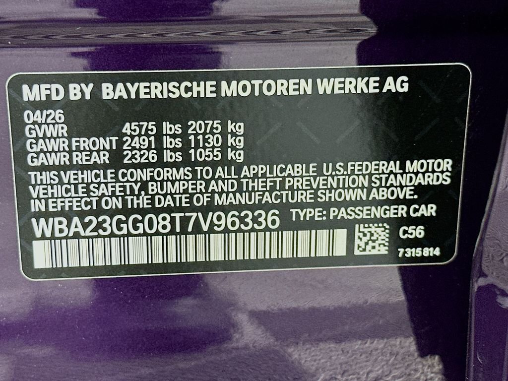 New 2026 Thundernight Metallic BMW 228 Gran Coupe image 24