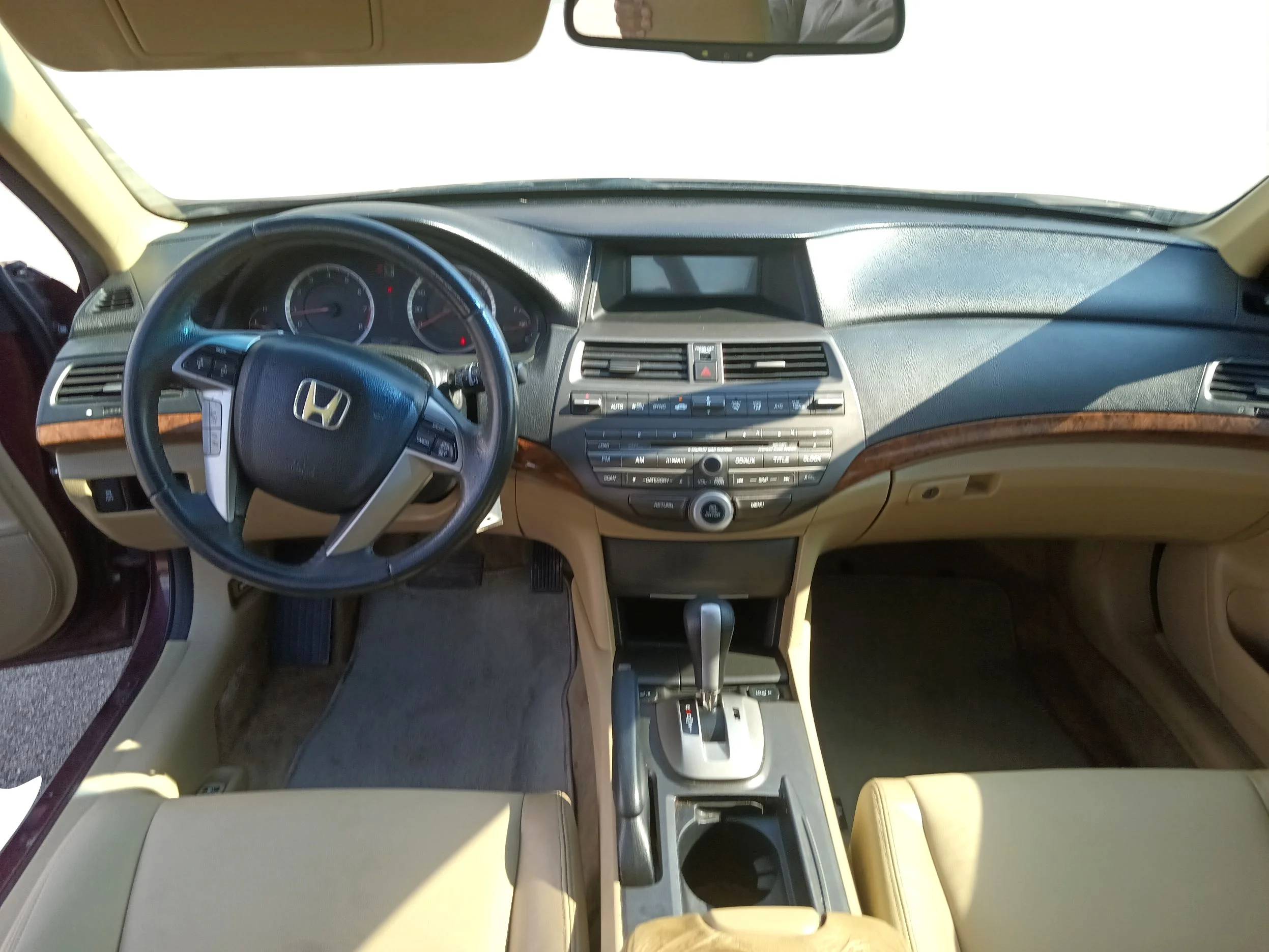 Used 2012 Maroon Honda EX-L V6 Sedan AT image 20