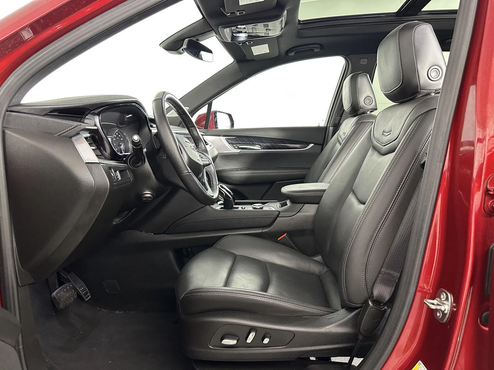 Used 2024 Radiant Red Tintcoat Cadillac AWD Premium Luxury image 23