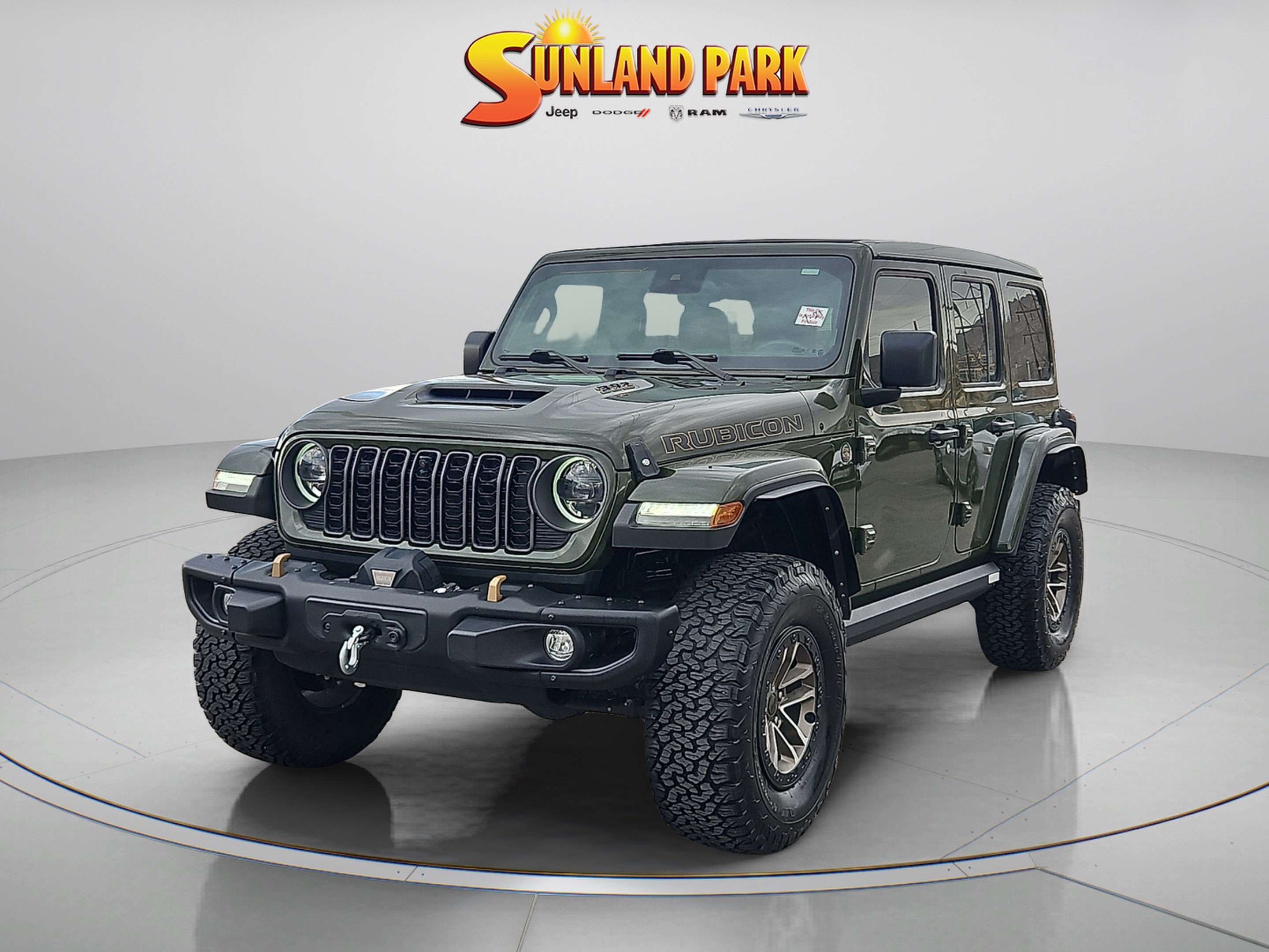Used 2024 Sarge Green Clearcoat Jeep Rubicon 392 image 2