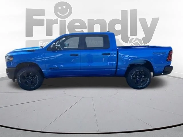 New 2026 Hydro Blue Pearl-Coat Exterior Paint RAM Warlock image 2