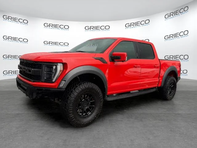 Used 2022 Orange Metallic Ford Raptor image 3