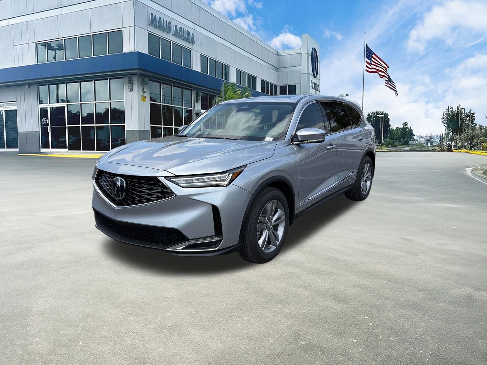 New 2026 Solar Silver Metallic Acura Base image 8
