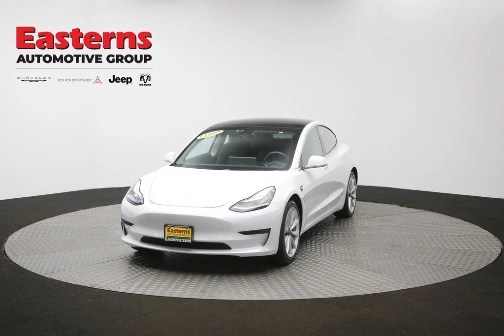Used 2019 White Tesla Standard Range Plus image 48