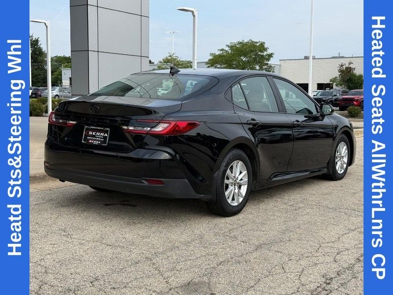 Used 2025 Midnight Black Metallic Toyota LE image 3