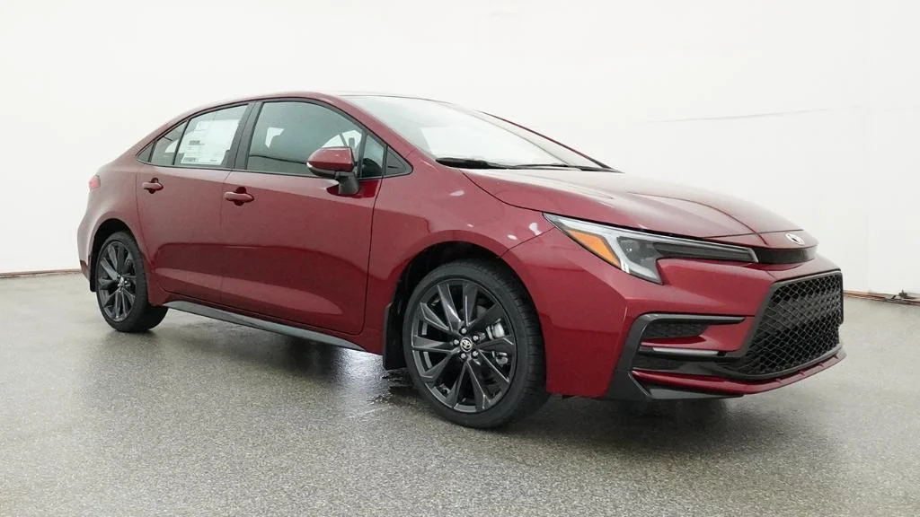New 2026 Ruby Flare Pearl Toyota SE image 19