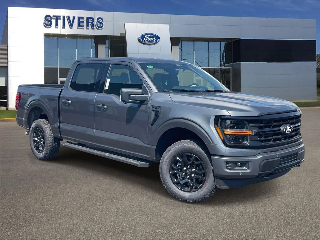 New 2026 Gray Ford XLT image 1