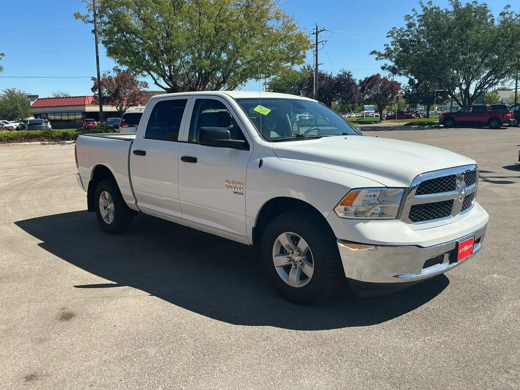 Used 2023 Bright White Clearcoat Ram SLT image 3