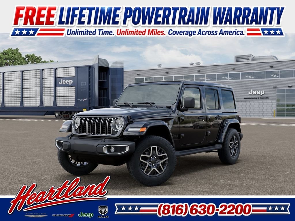 New 2026 Black Clear-Coat Exterior Paint Jeep Sahara image 1